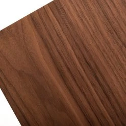 VIG Modrest Jett Contemporary Walnut Dining Table Dining Room