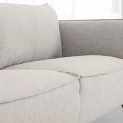 VIG Divani Casa Jihae - Modern Grey Loveseat Living Room
