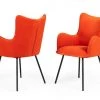 VIG Dining Room Modrest Judith - Modern Red Dining Chair