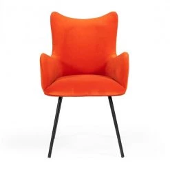 VIG Dining Room Modrest Judith - Modern Red Dining Chair