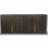 VIG Modrest June - Modern Dark Grey & Walnut Buffet