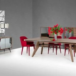 VIG Modrest Kennedy Modern Walnut Buffet Living Room