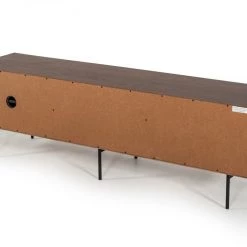 VIG Modrest Kenny Modrest Walnut & Grey TV Stand