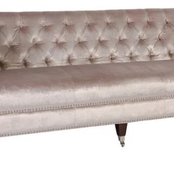 Safavieh Miller Tufted Velvet Sofa Living Room