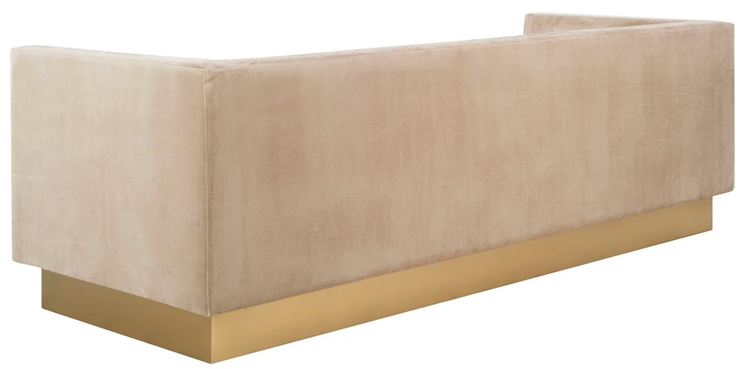 Safavieh Living Room Marquette Velvet Sofa