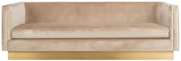 Safavieh Living Room Marquette Velvet Sofa