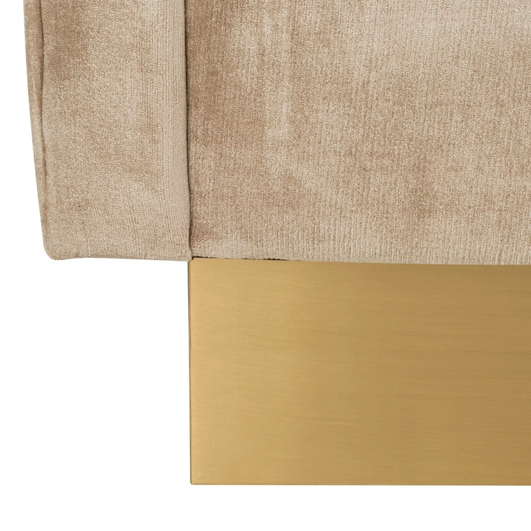 Safavieh Living Room Marquette Velvet Sofa