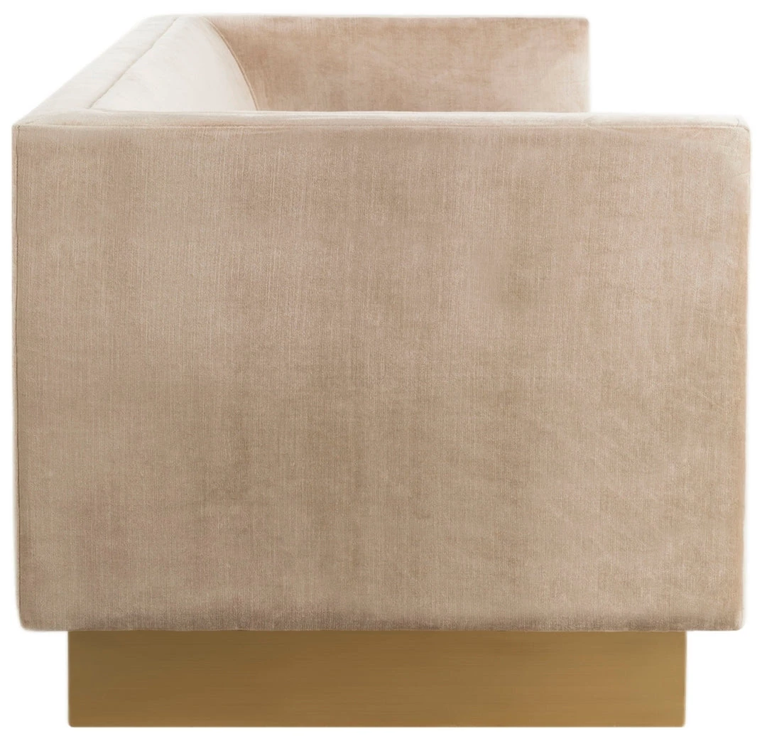 Safavieh Living Room Marquette Velvet Sofa