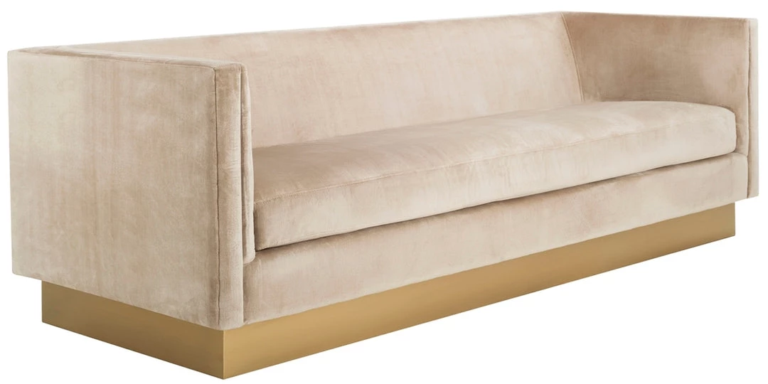 Safavieh Living Room Marquette Velvet Sofa