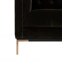 Safavieh Sienne Tufted Velvet Sofa Living Room