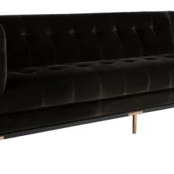 Safavieh Sienne Tufted Velvet Sofa Living Room