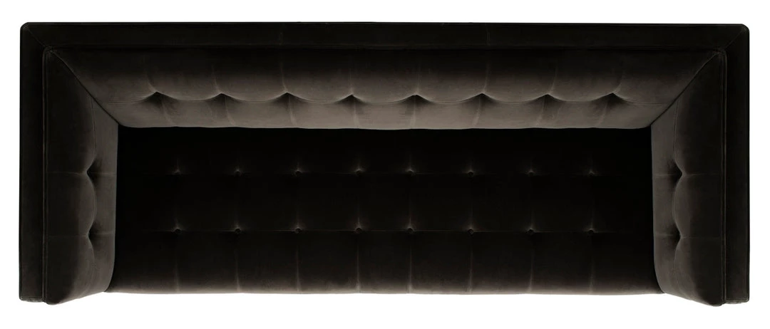 Safavieh Sienne Tufted Velvet Sofa Living Room