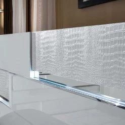 VIG Beds & Headboards Modrest Ancona Italian Modern White Bedroom Set By Hollywood Glam
