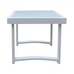 VIG Living Room Renava Tampa Outdoor Blue & White Sun Bed & End Table Set