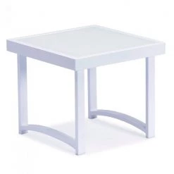 VIG Living Room Renava Tampa Outdoor Blue & White Sun Bed & End Table Set