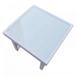 VIG Living Room Renava Tampa Outdoor Blue & White Sun Bed & End Table Set