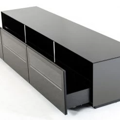 VIG Modrest Landon Contemporary Black TV Stand