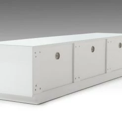 VIG Modrest Landon Contemporary White TV Stand