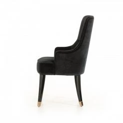 VIG Dining Room A&X Larissa Modern Black Fabric Dining Chair