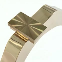 VIG Modrest Legend Modern Glass & Gold Dining Table Dining Room