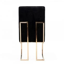 VIG Modrest Legend - Modern Black & Rosegold Dining Chair (Set Of 2) Dining Room