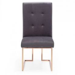 VIG Dining Room Modrest Legend - Modern Rosegold Dining Chair (Set Of 2)