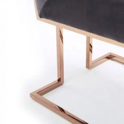 VIG Dining Room Modrest Legend - Modern Rosegold Dining Chair (Set Of 2)