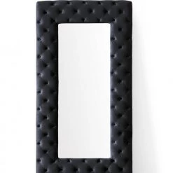 VIG Modrest Legend - Transitional Velvet Floor Mirror