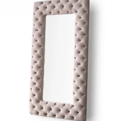 VIG Modrest Legend - Transitional Velvet Floor Mirror