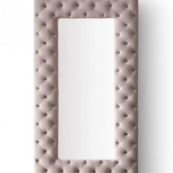 VIG Modrest Legend - Transitional Velvet Floor Mirror