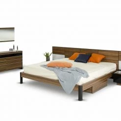VIG Modrest Rondo Modern Bed With Nightstands