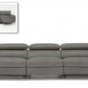 VIG Divani Casa Maine - Modern Dark Grey Fabric Sofa W/ Electric Recliners
