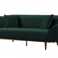 VIG Living Room Divani Casa Manitou - Green Velvet Sofa