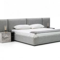 VIG Nova Domus Maranello - Modern Grey Bed