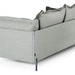 VIG Divani Casa Mars - Modern Grey & Dark Grey Fabric Sofa
