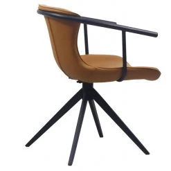 VIG Dining Room Modrest Maureen - Modern Camel Black Dining Chair