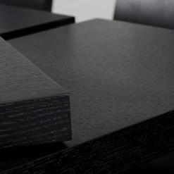 VIG Modrest Maxi Modern Black Oak Dining Table Dining Room