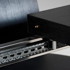 VIG Modrest Maxi Modern Black Oak Dining Table Dining Room