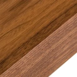 VIG Modrest Maxi - Modern Walnut & Stainless Steel Dining Table Dining Room