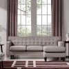 VIG Divani Casa Tawny Modern Fabric Sofa & Ottoman Set