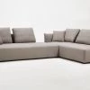 VIG Divani Casa - Polson Modern Light Grey Fabric Modular Sectional Sofa Bed Living Room
