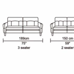 VIG Divani Casa Clark Modern Grey & Beige Fabric Sofa Set