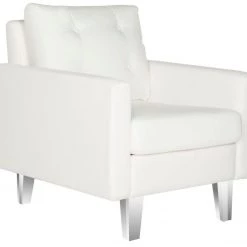 Safavieh Living Room Leandra Tufted Acrylic