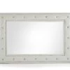 VIG Modrest Melody Modern White W/ Crystals Mirror Home Decor