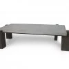 VIG Living Room Modrest Milton - Dark Grey & Walnut Coffee Table