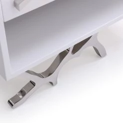 VIG Bedroom Modrest Legend Modern White Nightstand