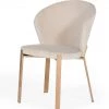 VIG Modrest Nadia - Modern Velvet & Rosegold Dining Chair (Set Of 2) Dining Room