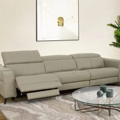 VIG Divani Casa Nella - Modern Leather Sofa W/ Electric Recliners Living Room