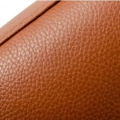 VIG Accenti New York - Modern Cognac Leather Right Facing Sectional Sofa Living Room