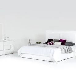 VIG Beds & Headboards Modrest Nicla Italian Modern White Bedroom Set